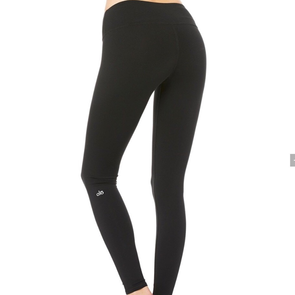 ALO Yoga Black Airbrush Leggings